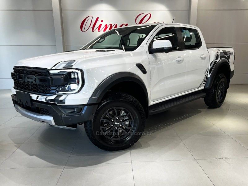 FORD RANGER 3.0 RAPTOR 4X4 V6 TURBO 2024/2025 ÓTIMA CAR FLORES DA CUNHA / Carros no Vale
