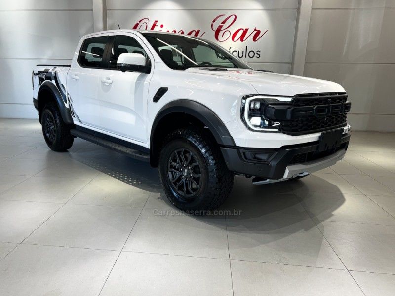 FORD RANGER 3.0 RAPTOR 4X4 V6 TURBO 2024/2025 ÓTIMA CAR FLORES DA CUNHA / Carros no Vale