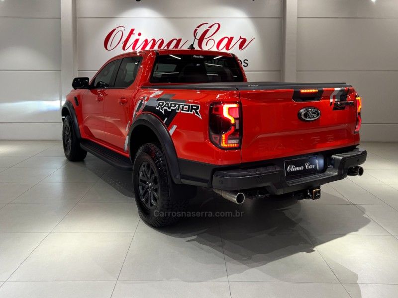 FORD RANGER 3.0 RAPTOR 4X4 V6 TURBO 2024/2025 ÓTIMA CAR FLORES DA CUNHA / Carros no Vale