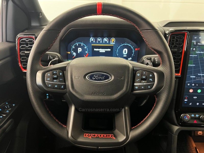 FORD RANGER 3.0 RAPTOR 4X4 V6 TURBO 2024/2025 ÓTIMA CAR FLORES DA CUNHA / Carros no Vale