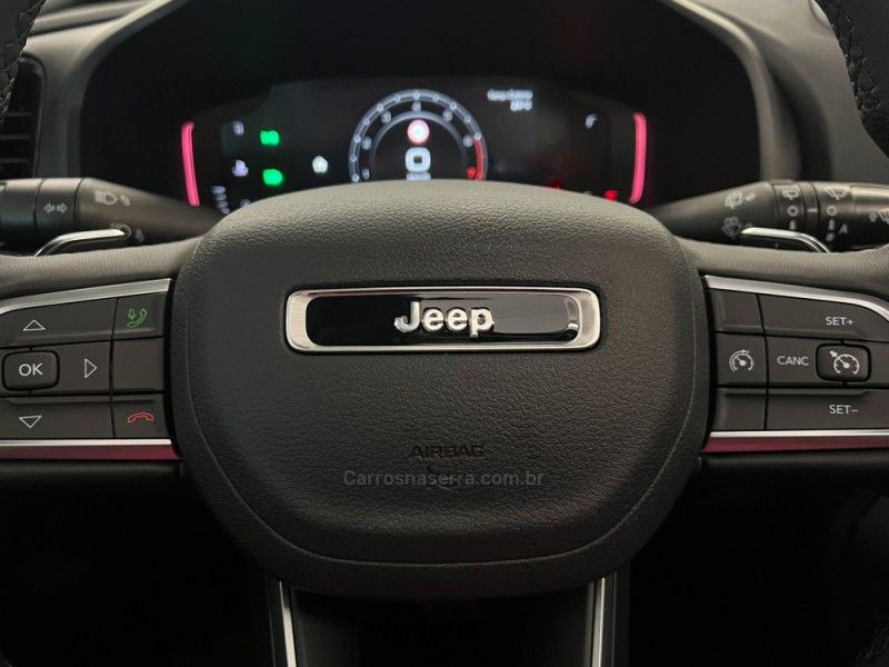 JEEP RENEGADE 1.3 16V SAHARA T270 TURBO 2024/2025 ÓTIMA CAR FLORES DA CUNHA / Carros no Vale