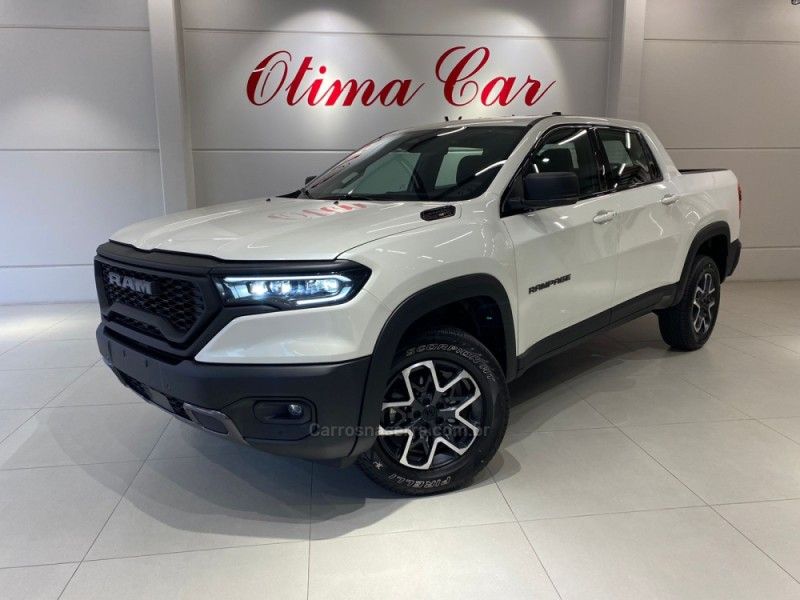 RAM RAMPAGE 2.2 REBEL 4X4 TURBO 2024/2025 ÓTIMA CAR FLORES DA CUNHA / Carros no Vale