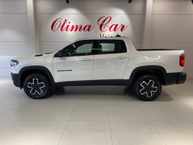 RAM RAMPAGE 2.2 REBEL 4X4 TURBO 2024/2025 ÓTIMA CAR FLORES DA CUNHA / Carros no Vale