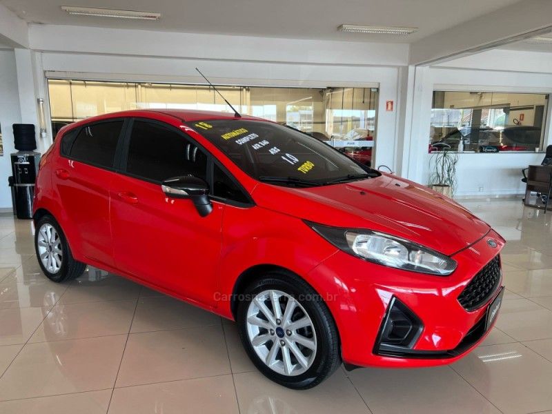 FORD FIESTA 1.0 SEL ECOBOOST GTDI 12V 2017/2018 CIMIRRO AUTOMÓVEIS TAQUARA / Carros no Vale