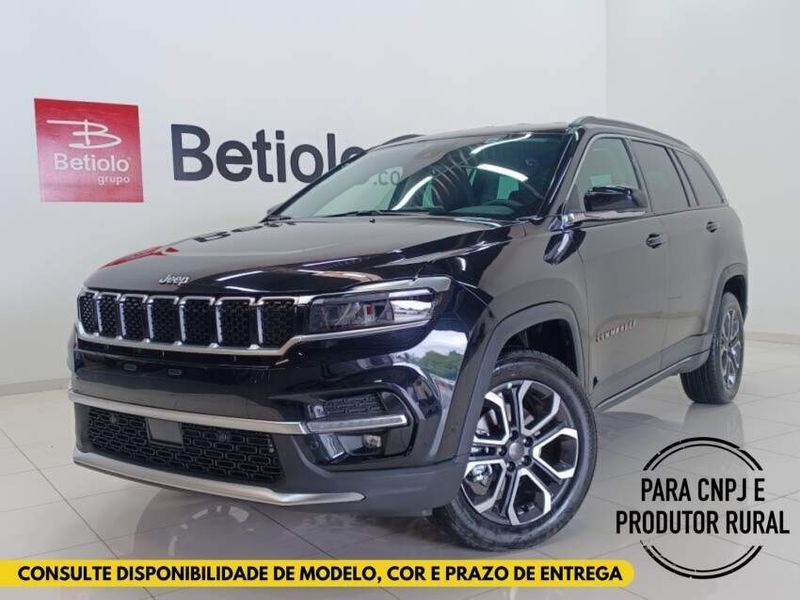JEEP COMMANDER 1.3 T270 TURBO FLEX LIMITED AT6 2024/2025 BETIOLO NOVOS E SEMINOVOS LAJEADO / Carros no Vale
