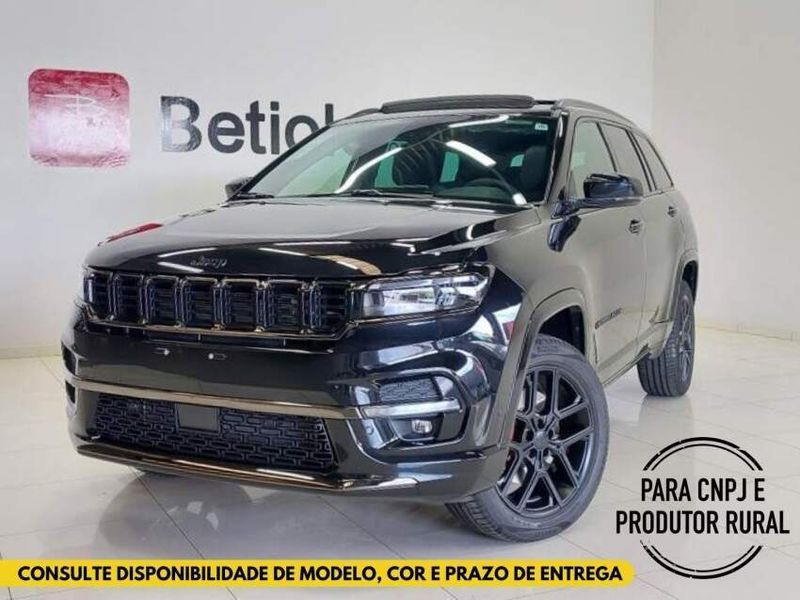 JEEP COMMANDER 2.0 HURRICANE 4 TURBO GASOLINA BLACKHAWK AT9 2024/2025 BETIOLO NOVOS E SEMINOVOS LAJEADO / Carros no Vale