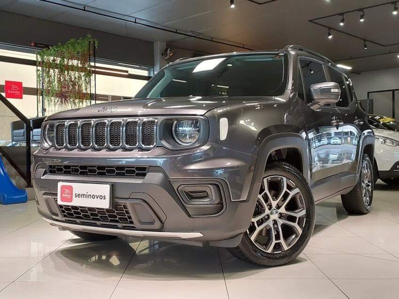 JEEP RENEGADE 1.3 T270 TURBO FLEX LONGITUDE AT6 2022/2023 BETIOLO NOVOS E SEMINOVOS LAJEADO / Carros no Vale