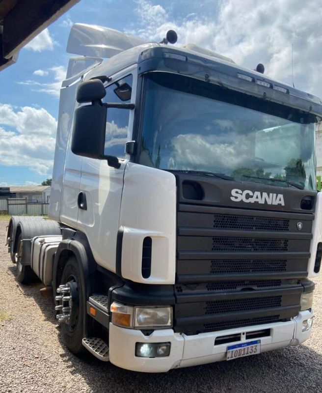 Scania 124 R-124 GA 420 6×2 NZ 3-Eixos 2007/2007 CAMINHÕES & CAMIONETAS PASSO FUNDO / Carros no Vale