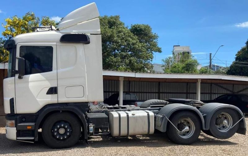 Scania 124 R-124 GA 420 6×2 NZ 3-Eixos 2007/2007 CAMINHÕES & CAMIONETAS PASSO FUNDO / Carros no Vale