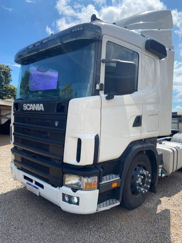 Scania 124 R-124 GA 420 6×2 NZ 3-Eixos 2007/2007 CAMINHÕES & CAMIONETAS PASSO FUNDO / Carros no Vale
