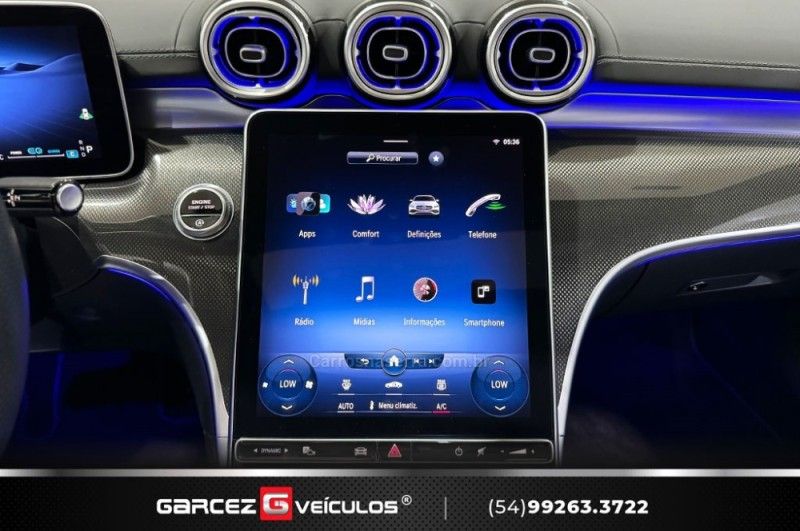 MERCEDES-BENZ C 200 1.5 EQ BOOST TURBO AMG LINE HIBRIDO 2022/2022 GARCEZ VEÍCULOS BENTO GONÇALVES / Carros no Vale