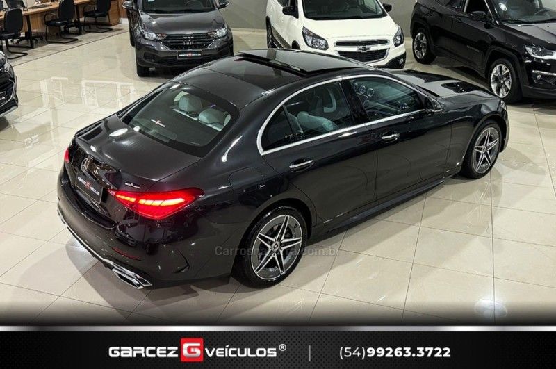 MERCEDES-BENZ C 200 1.5 EQ BOOST TURBO AMG LINE HIBRIDO 2022/2022 GARCEZ VEÍCULOS BENTO GONÇALVES / Carros no Vale