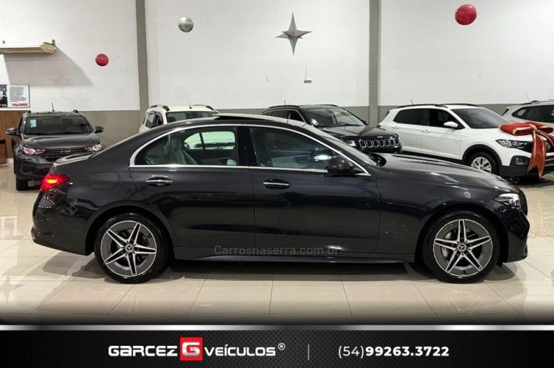 MERCEDES-BENZ C 200 1.5 EQ BOOST TURBO AMG LINE HIBRIDO 2022/2022 GARCEZ VEÍCULOS BENTO GONÇALVES / Carros no Vale