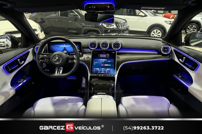 MERCEDES-BENZ C 200 1.5 EQ BOOST TURBO AMG LINE HIBRIDO 2022/2022 GARCEZ VEÍCULOS BENTO GONÇALVES / Carros no Vale