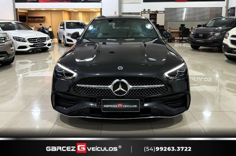 MERCEDES-BENZ C 200 1.5 EQ BOOST TURBO AMG LINE HIBRIDO 2022/2022 GARCEZ VEÍCULOS BENTO GONÇALVES / Carros no Vale