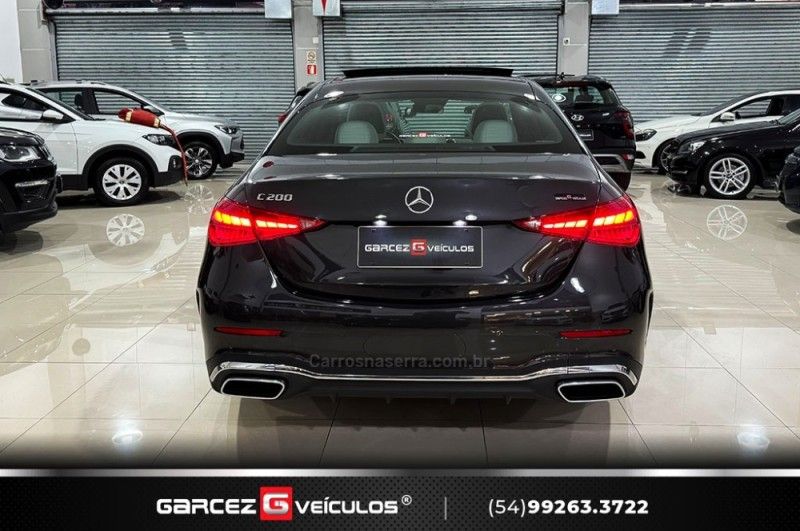 MERCEDES-BENZ C 200 1.5 EQ BOOST TURBO AMG LINE HIBRIDO 2022/2022 GARCEZ VEÍCULOS BENTO GONÇALVES / Carros no Vale