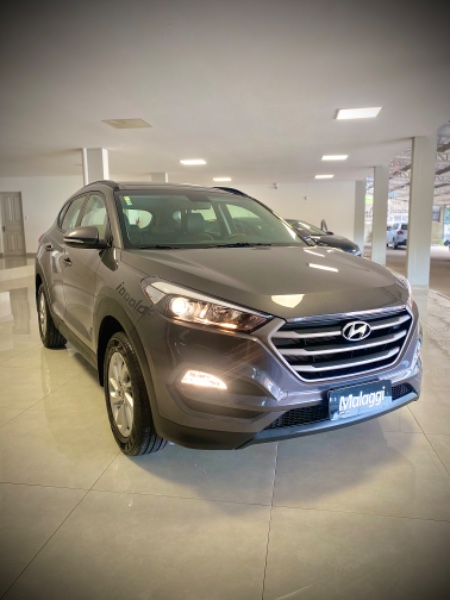HYUNDAI TUCSON 1.6 16V T-GDI GASOLINA GLS ECOSHIFT 2020/2021 MALAGGI VEÍCULOS ENCANTADO / Carros no Vale