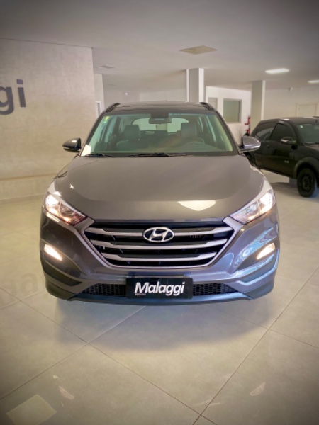 HYUNDAI TUCSON 1.6 16V T-GDI GASOLINA GLS ECOSHIFT 2020/2021 MALAGGI VEÍCULOS ENCANTADO / Carros no Vale