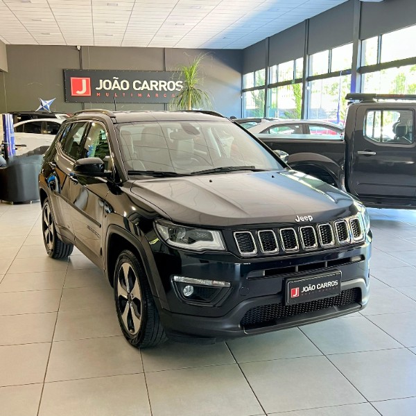 JEEP COMPASS LONGITUDE 2.0 16V 2018/2018 JOÃO CARROS MULTIMARCAS GUAPORÉ / Carros no Vale
