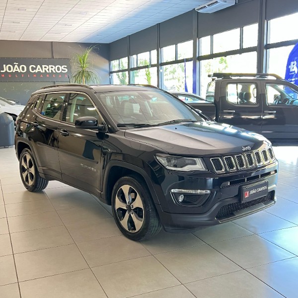 JEEP COMPASS LONGITUDE 2.0 16V 2018/2018 JOÃO CARROS MULTIMARCAS GUAPORÉ / Carros no Vale
