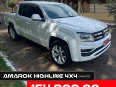 VOLKSWAGEN AMAROK 2.0 HIGHLINE 4X4 CD 16V TURBO INTERCOOLER DIESEL 4P AUTOMÁTICO 2019/2019 ELY AUTOMÓVEIS LAJEADO / Carros no Vale
