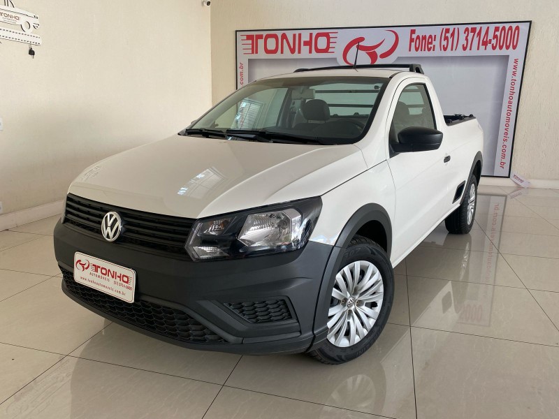 VOLKSWAGEN SAVEIRO ROBUST 1.6 TOTAL FLEX 8V 2022/2023 TONHO AUTOMÓVEIS LAJEADO / Carros no Vale