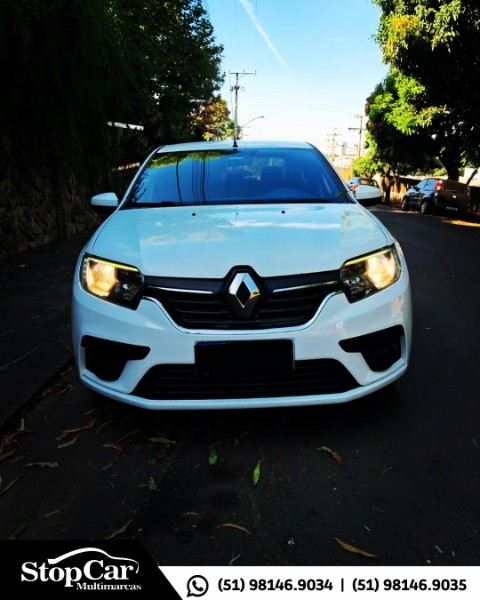 RENAULT LOGAN 1.0 ZEN 12V 2020/2020 STOPCAR MULTIMARCAS ESTRELA / Carros no Vale