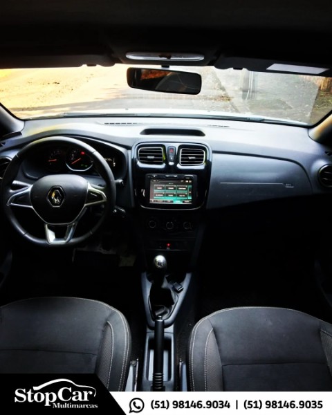 RENAULT LOGAN 1.0 ZEN 12V 2020/2020 STOPCAR MULTIMARCAS ESTRELA / Carros no Vale