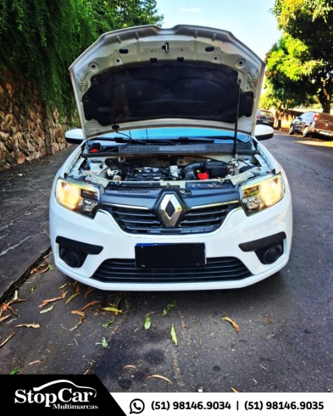 RENAULT LOGAN 1.0 ZEN 12V 2020/2020 STOPCAR MULTIMARCAS ESTRELA / Carros no Vale