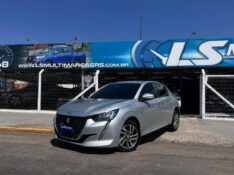 PEUGEOT 208 ALLURE 1.6 FLEX 16V AUTOMATICO 2022/2022 LS MULTIMARCAS VENÂNCIO AIRES / Carros no Vale