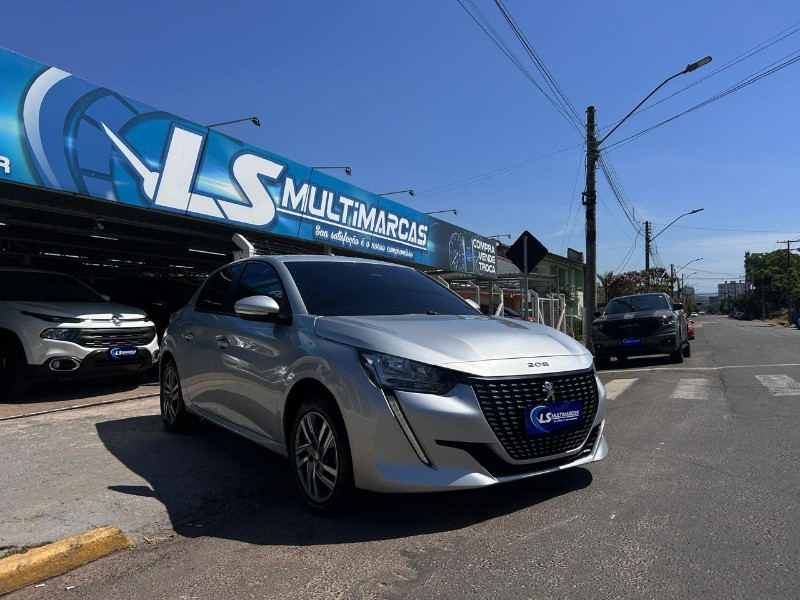 PEUGEOT 208 ALLURE 1.6 FLEX 16V AUTOMATICO 2022/2022 LS MULTIMARCAS VENÂNCIO AIRES / Carros no Vale