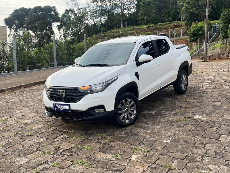 FIAT STRADA 1.3 FIRE FREEDOM 8V CD 2021/2021 BOSCO AUTOMÓVEIS GUAPORÉ / Carros no Vale