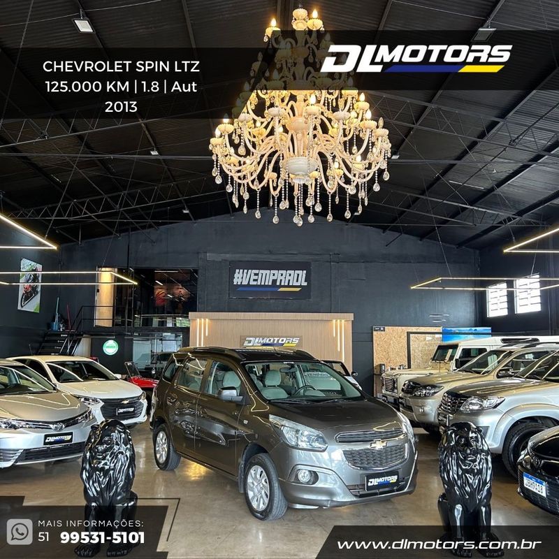 Chevrolet Spin 1.8l Ltz 2012/2013 DL MOTORS LAJEADO / Carros no Vale