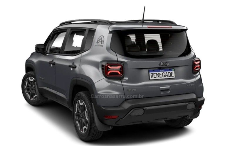 JEEP RENEGADE 1.3 16V ALTITUDE T270 TURBO 2024/2025 LUIGGI AUTOMÓVEIS CARLOS BARBOSA / Carros no Vale