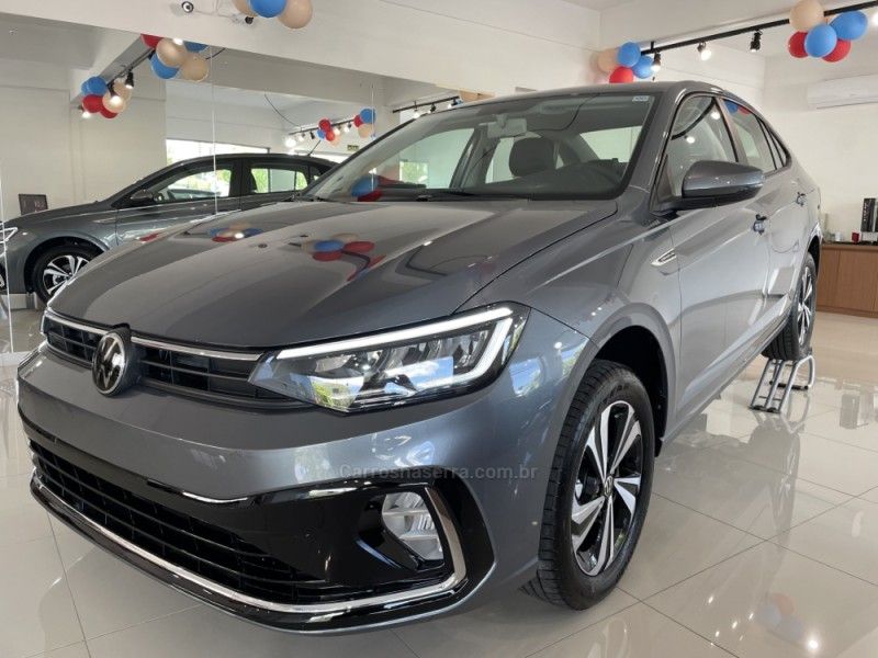 VOLKSWAGEN VIRTUS 1.0 200 TSI COMFORTLINE 2024/2025 LUIGGI AUTOMÓVEIS CARLOS BARBOSA / Carros no Vale