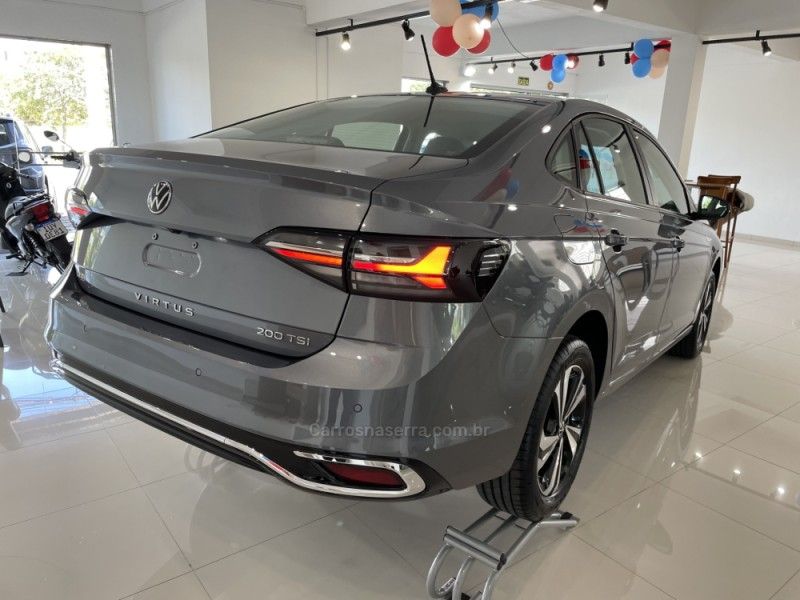 VOLKSWAGEN VIRTUS 1.0 200 TSI COMFORTLINE 2024/2025 LUIGGI AUTOMÓVEIS CARLOS BARBOSA / Carros no Vale