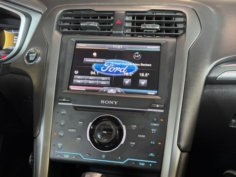 FORD FUSION 2.0 TITANIUM GTDI ECOBOOST FWD 2013/2014 GRIFFCAR MULTIMARCAS DOIS IRMÃOS / Carros no Vale