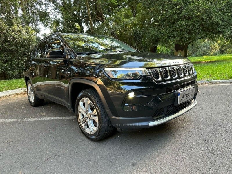 JEEP COMPASS 1.3 LONGITUDE T270 16V TURBO 2022/2022 KASPER VEÍCULOS DOIS IRMÃOS / Carros no Vale
