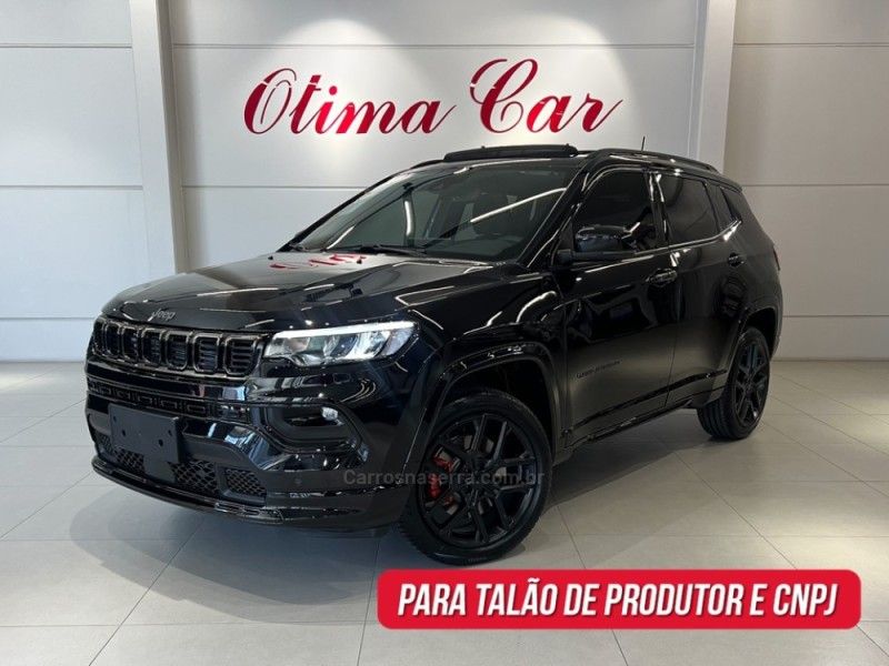 JEEP COMPASS 2.0 HURRICANE BLACKHAWK 4X4 TURBO 2024/2025 ÓTIMA CAR FLORES DA CUNHA / Carros no Vale