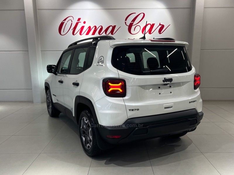 JEEP RENEGADE 1.3 16V ALTITUDE T270 TURBO 2025/2025 ÓTIMA CAR FLORES DA CUNHA / Carros no Vale
