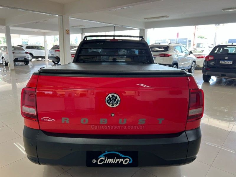 VOLKSWAGEN SAVEIRO 1.6 MSI ROBUST CS 8V 2021/2022 CIMIRRO AUTOMÓVEIS TAQUARA / Carros no Vale