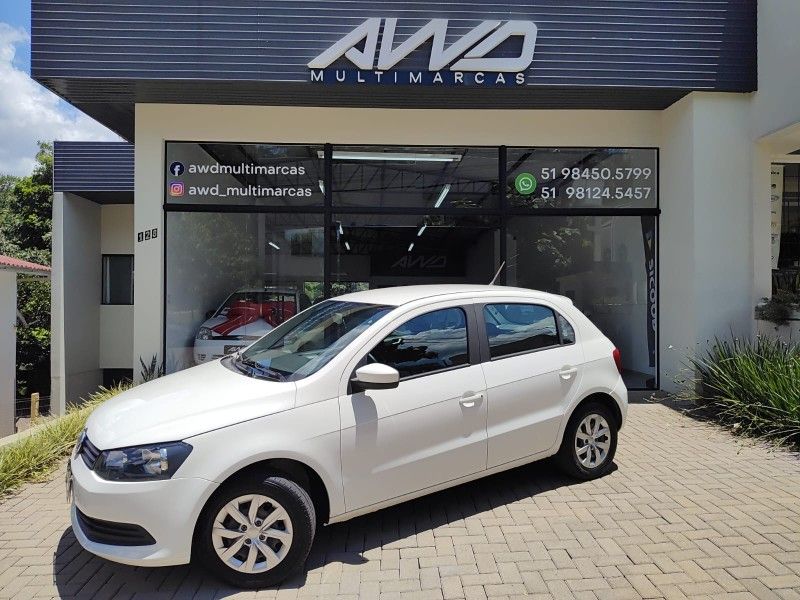 VOLKSWAGEN GOL 1.0 MI 16V 2016/2016 AWD MULTIMARCAS LAJEADO / Carros no Vale
