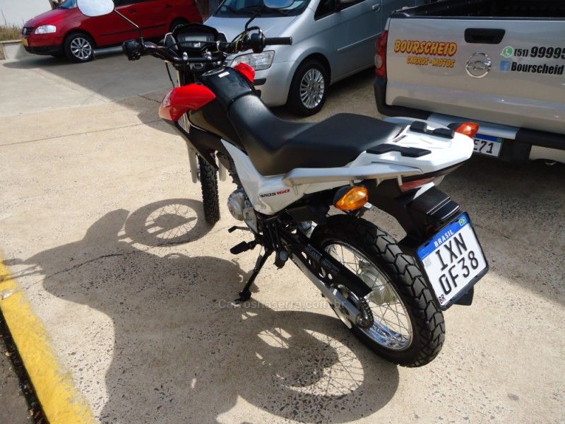 Honda Motos NXR 160 BROS 2017/2017 BOURSCHEID CARROS E MOTOS SANTA CLARA DO SUL / Carros no Vale
