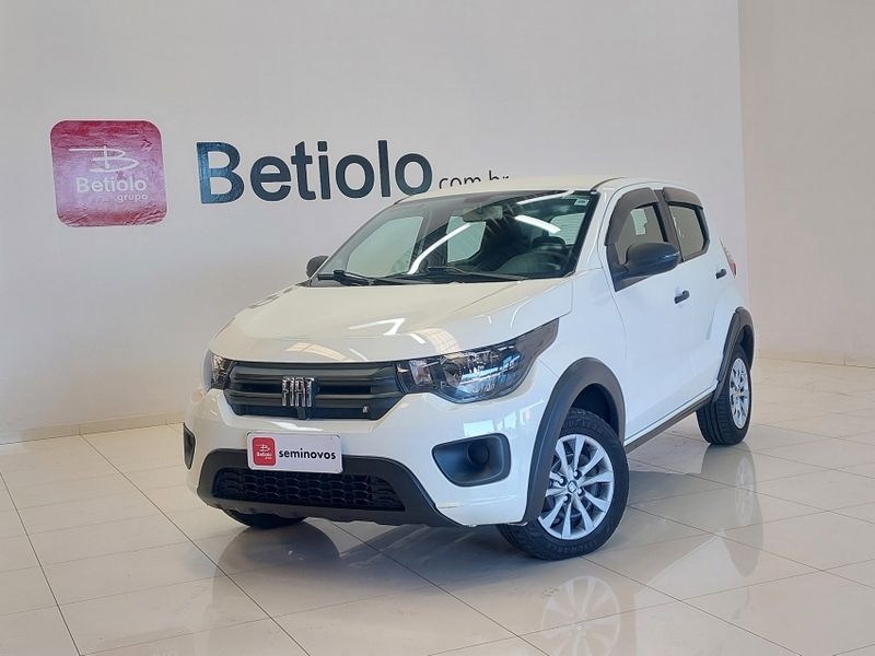 Fiat MOBI 1.0 EVO FLEX LIKE MANUAL 2021/2022 BETIOLO NOVOS E SEMINOVOS LAJEADO / Carros no Vale