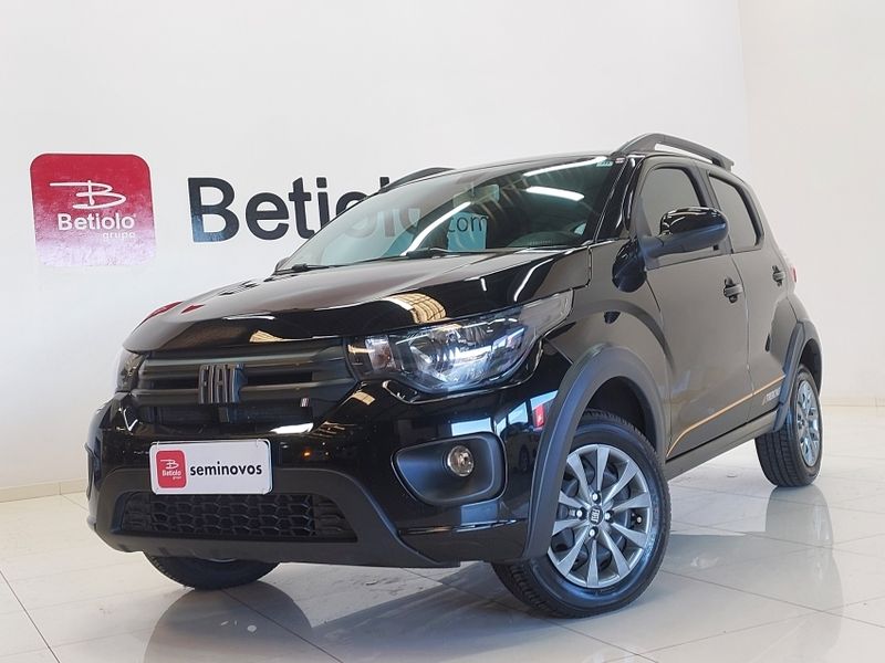 Fiat MOBI 1.0 EVO FLEX TREKKING MANUAL 2023/2023 BETIOLO NOVOS E SEMINOVOS LAJEADO / Carros no Vale