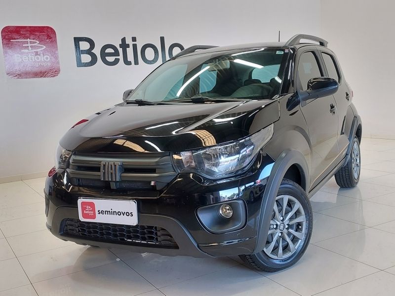 Fiat MOBI 1.0 EVO FLEX TREKKING MANUAL 2023/2023 BETIOLO NOVOS E SEMINOVOS LAJEADO / Carros no Vale
