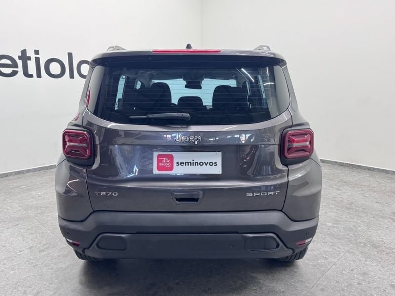JEEP RENEGADE 1.3 T270 TURBO FLEX SPORT AT6 2022/2023 BETIOLO NOVOS E SEMINOVOS LAJEADO / Carros no Vale