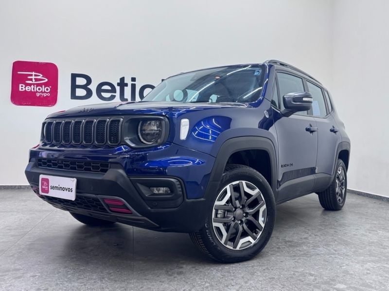 JEEP RENEGADE 1.3 T270 TURBO FLEX TRAILHAWK 4X4 AT9 2022/2022 BETIOLO NOVOS E SEMINOVOS LAJEADO / Carros no Vale
