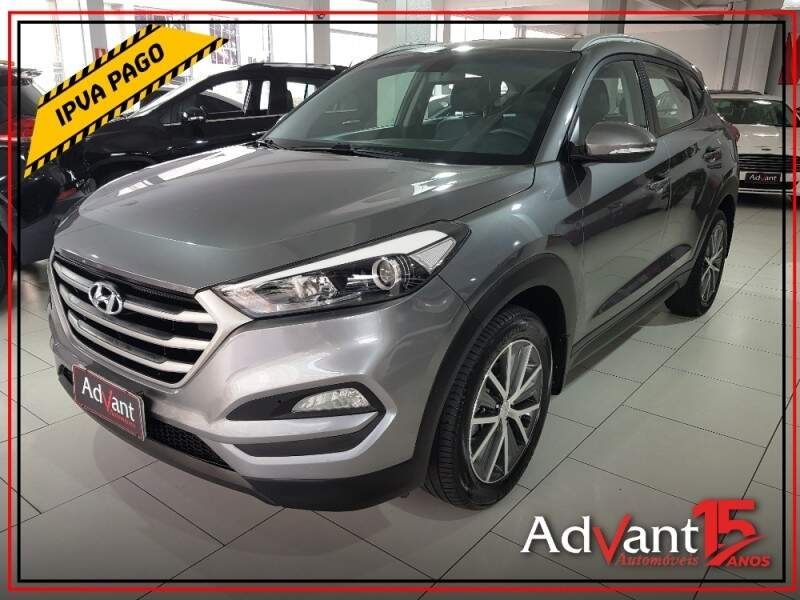 Hyundai TUCSON 1.6 16V T-GDI GASOLINA GL ECOSHIFT 2017/2018 ADVANT AUTOMÓVEIS CAXIAS DO SUL / Carros no Vale