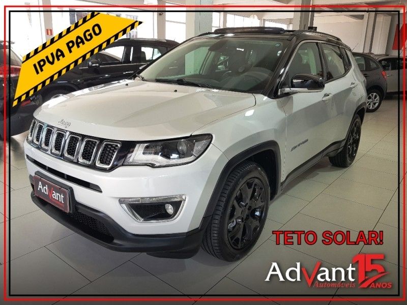 JEEP COMPASS 2.0 16V FLEX LIMITED AUTOMÁTICO 2018/2018 ADVANT AUTOMÓVEIS CAXIAS DO SUL / Carros no Vale